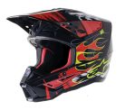 Casca Alpinestars Sm5 Rash Red/G M