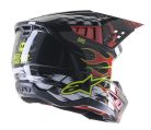 Casca Alpinestars Sm5 Rash Red/G M