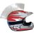 Pc Racing Helmet Mohawk Wht Pchmwhite