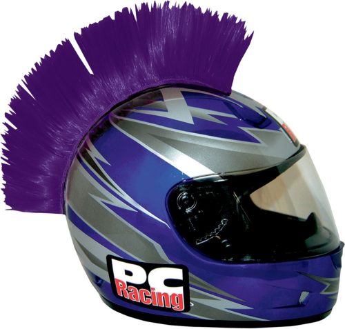 Pc Racing Helmet Mohawks Purple Pchmpurple