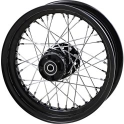 Wheel 16X3F Blk 00-06Flst