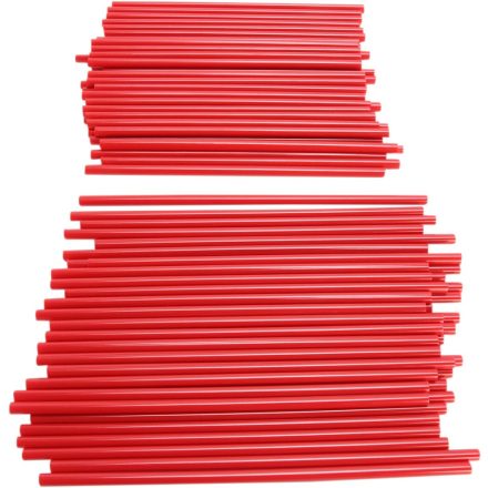 SPOKE COVERS RED 80PK