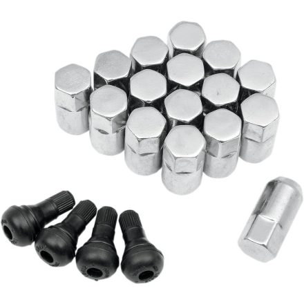 LUG NUT 3/8 CHROME 16PK