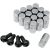 LUG NUT 12X1.50 CHR 16PK