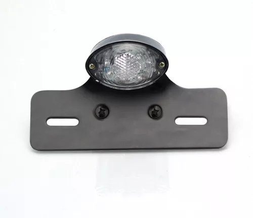 Suport număr V Parts Ogive spate lampă W/ negru universal 034-1-BR