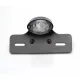 Suport număr V Parts Ogive spate lampă W/ negru universal 034-1-BR