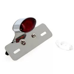   Suport număr V Parts Ogive spate lampă W/ crom universal 034-1-CR