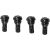 VALVE STEM TR412-BLK 4PK