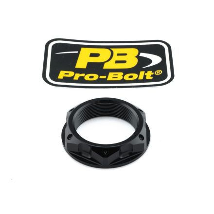 Pro Bolt Nut Top Yoke M33X1.00 Black