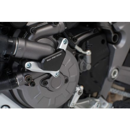 SW-MOTECH-WATER-PUMP-PROTECTION-SILVER-BLACK-Ducati-models