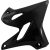 RAD COVERS YZ125/250 15-21 BK