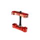 TRIPLE CLAMPS GGAS 21-23 RED
