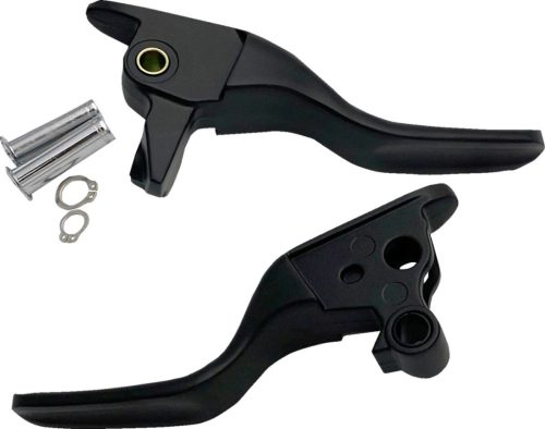 Lever Set Short Matte Black 08