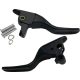 Lever Set Short Matte Black 08