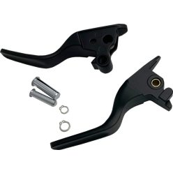 Lever Set Short Matte Black 18