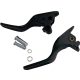 Lever Set Short Matte Black 18