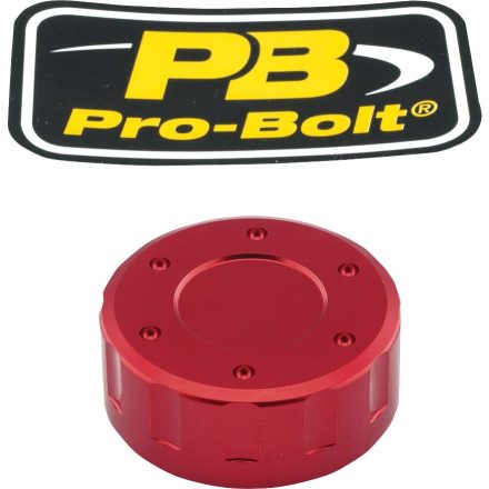 Pro Bolt Cap Clutch Reservoir Red