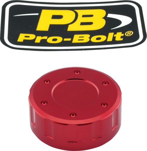 Pro Bolt Cap Clutch Reservoir Red