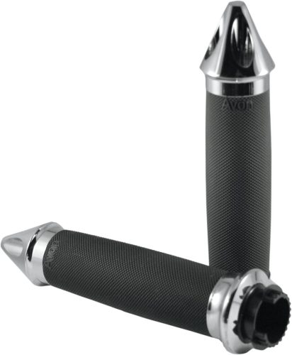 GRIPS TOUR CSTM W/SP CHR AVON GRIPS MT-CC-85-CH-SPK