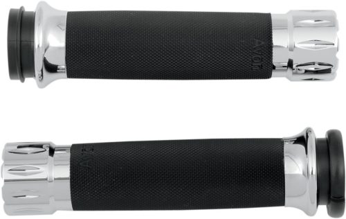 GRIP CUSTOM RIVAL CHR TBW AVON GRIPS CC-85-CH-FL-RIV
