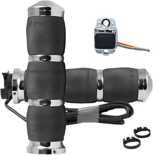 GRIP AIRCUSH CH MET HEAT AVON GRIPS MT-AIR-90-CH-HT