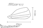 Handguard Barkbusters STM-001-00-BK