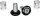 Dop capăt ghidon Barkbusters Negru B-045-BK