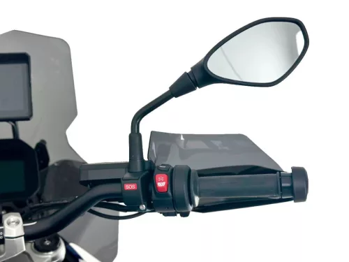 Extensii apărători de mâini WRS BMW R 1300 GS 2023-2026 alb BM098BI
