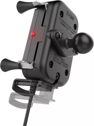 Kit Suport Telefon Ram Mount Tough-Charge Cu X-Grip Incarcare Wireless 793442009310