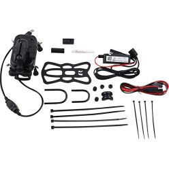 Kit Suport Telefon Ram Mount Tough-Charge Cu X-Grip Incarcare Wireless Montaj Pe Ghidon 793442009334