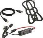 Kit Suport Telefon Ram Mount Tough-Charge Cu X-Grip Incarcare Wireless Montaj Pe Ghidon 793442009334
