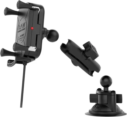 Kit-Suport-Telefon-Ram-Mount-Tough-Charge-Cu-X-Grip-Incarcare-Wireless-Montaj-Cu-Ventuza