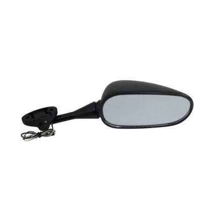 MIRROR BLACK RIGHT EC W/ LED