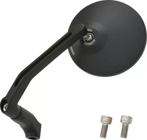 Oglindă rotundă Daytona Negru 89429