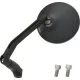 Oglindă rotundă Daytona Negru 89429