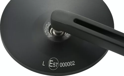 Oglindă rotundă Daytona Negru 89429