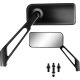 Mirror Pu Rect Lopro Blk