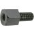 MIRROR ADAPTER 10-8MM BLK