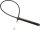 CABLE BLACK VINYL CLUTCH LW-TO