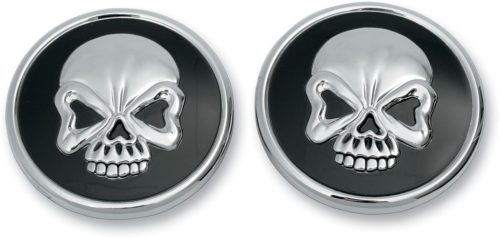 Cap Gas Chr Skull 97-19