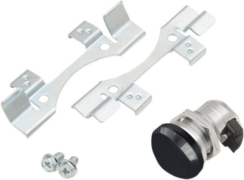 Latch Gas Door Blk 92-19