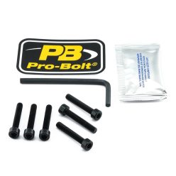 Pro Bolt Bolt Kit Fuel Cap Black