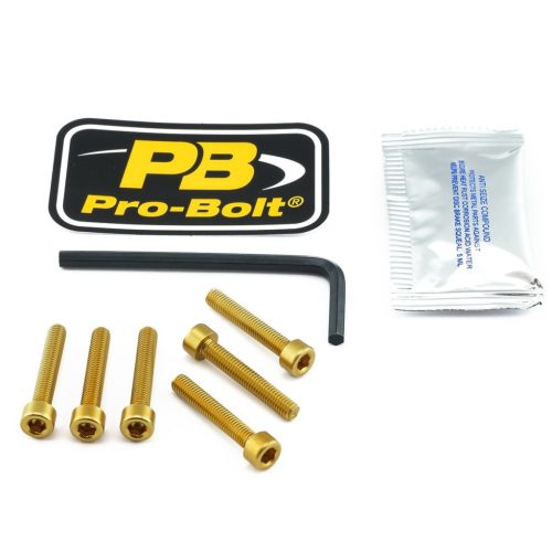 Pro Bolt Bolt Kit Fuel Cap Gold