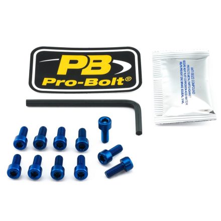 Pro Bolt Bolt Kit Fuel Cap Blue