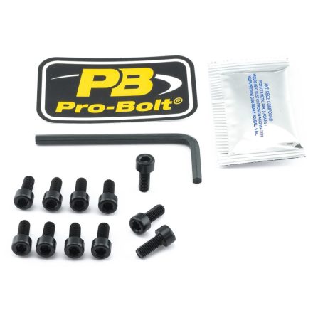 Pro Bolt Bolt Kit Fuel Cap Black