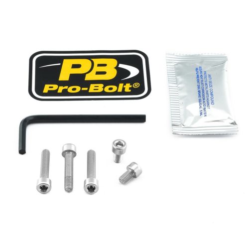 Pro Bolt Bolt Kit Fuel Cap Silver