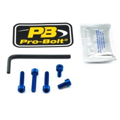 Pro Bolt Bolt Kit Fuel Cap Blue