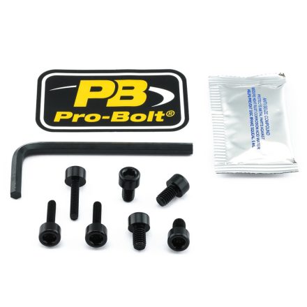 Pro Bolt Bolt Kit Fuel Cap Black