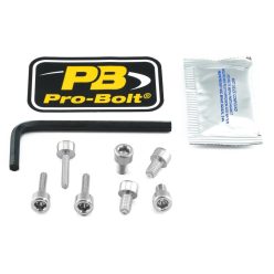 Pro Bolt Bolt Kit Fuel Cap Silver