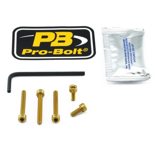 Pro Bolt Bolt Kit Fuel Cap Gold